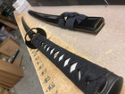Musashi Ss807bk Samurai Sword Blood Groove Brand New In Box
