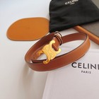 Celine Arc De Triomphe Women s Belt     Premium Calfskin Leather Size 85 100cm