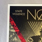 Shepard Fairey -signed Art Print- 2017- Noise-state Violence-state Control