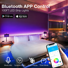 100ft Led Strip Lights  Smart Light With App Remote Control  Rgb Led Lights For 