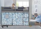 Loft Bed Tent - Curtain Set For Twin Loft Bed  bed Sold Separately   Arrowhead