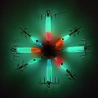8x Puget Sound Squid Jig - 1 3oz And 1 5oz With 4 Color  Super Glow In Dark  