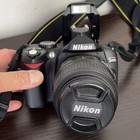 Nikon D40 Digital Slr Camera 18-55mm   55-200mm Kit Lens W  Bag Battery Tested