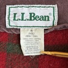Vintage Ll Bean Canvas Wool Removable Lined Hunting Jacket Brown Men Medium Tall