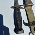 Vintage U s  Military M7 Bayonet Combat Knife  boc  Usm8a1 Scabbard  Excellent 