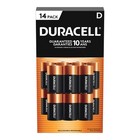 Duracell Coppertop D Batteries  14 Count