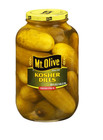 Mt  Olive Fresh Pack Whole Kosher Dills Pickles  128 Fl Oz Jar