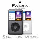 New Sealed Apple Ipod Classic 5th 7th 30gb 60gb 80gb 128gb 256gb 1tb New Battery