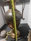 Antique Russian Samovar Made In Russia Brass Copper Tea coffee Urn Pot Vintage 