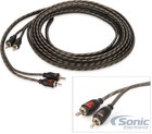 Belva Bak82 8 Gauge Cca Amplifier Amp Install Wire Kit W  2-channel Rca Cable