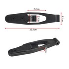 2pcs Hood Latch Base Fits Peterbilt 357 367 377 378 379 388 389 L56-0001 Black