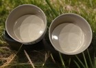 Rae Dunn Artisan Collection By Magenta Naughty And Nice Christmas Doggie Bowls