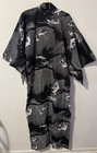 Japanese Yukata Kimono Men Carp Cotton Robe Made In Japan 59