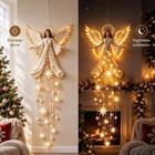 Angel Blessing Wall Light starglow Cascading Christmas Angel With Glowing 1