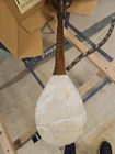 35   Gusle Vintage Ethnic Hand Carved Wood Instrument  missing String    read  