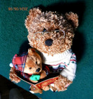 Story Time Bear Twas The Night Before Christmas Animated Vintage Plush Euc  Avon