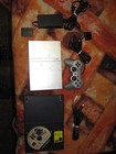 Sony Playstation 2 Ps2 Slim Scph-79001 Silver Console Bundle Mem game controller