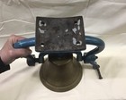 Rare Massive Vintage Nautical Ship Boat Brass Fog Bell W  Orig Yoke Perko 150-8