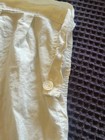 Antique Edwardian Cotton Bloomers Shorts Button Sides  Size Small