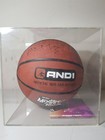 Signed And1 Mixtape Tour Basketball   Autographed Kanye West Graduation Album