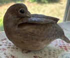 Vintage Small Dove Bird Figure With Folded Wings