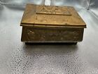 Antique Art Deco Egyptian Revival Jewelry Casket Box