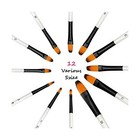 Filbert Paint Brushes Set 12 Pcs Artist Brush For Acrylic Oil Watercolor Gouache