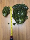 Xl Vintage Arnels Cermic Frog With 3 Other Ceramic Frogs