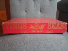 Vintage Mcm May Co  Department Store Christmas Gift Box - Empty Box 9  X 12  