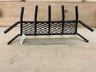 27 In  Black Steel Fireplace Grate