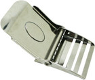 Scuba Diving Stainless Steel Harness  Weight Belt Buckle For Webbing  2  grey