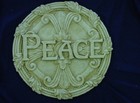 Decorative Peace Garden Craft Cement Or Concrete Stepping Stone Mold 1016