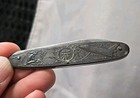 Vintage 1982 Worlds Fair Parker Cutlery Bronze Pocket Knife Knoxville Tennessee
