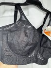 36d Nwt Black Lace Front Close Vintage Women s Gelmart Bra