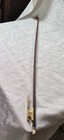 Antique Violin Bow For Parts Repair Nds Restring  Mother Pearl Inlay Rose Wood