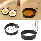 4 2 1x Non Stick Fried Egg Shaper Stainless Steel Pancake Ring Mold Cooking Tool