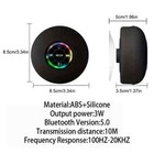 Portable Wireless Bluetooth Speaker Led Ipx4 Waterproof Loudspeaker Bathroom