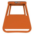 Pit Posse Motorcycle Panel Id Stand W  Removable Tray Motocross Dirt Bike Orange