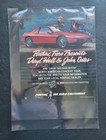 Hall   Oates Pontiac Fiero Sponsered Big Bam Boom Tour Promo Print Ad 1985