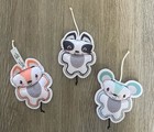 Fisher Price Swing Set Of 3 Plush Mobile Toys Replacement Part