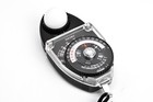 Mint In Box Sekonic L-398 Studio Deluxe Analog Light Meter W strap  Case Japan