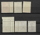Germany   Latvia  1941 Ww2  Overprint On Ussr Stamps  Full Set  Mi 1-6  Mnh
