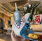New    universal Orlando Jaws 50th Anniversary Sipper Cup Shark And Tank Carrier