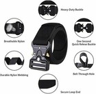 Men Casual Military Tactical Army Adjustable Quick Release Belts Pants Waistband