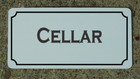 Cellar Metal Sign Vintage Style For Wine Cellar Cave Or Collection Or Kitchen