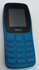 Nokia 110 Ta-1434 Vintage Cell Phone 4mb Locked 1 77  Display Keypad Blue Bar