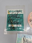 Vintage Megadeth Autograph Memorabilia Lot - Dave Mustaine And Nick Menza Signed