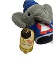 Hallmark Itty Bittys Elephant Republican Patriotic 4    Plush Toy Stuffed Animal