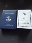 United States Mint 2011 American Eagle 1 Oz  999 Silver Coin W  Box   Coa