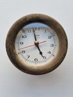 Vintage Schatz Quartz Ship s Clock Brass  Quartz Glass Face Over 3    Across